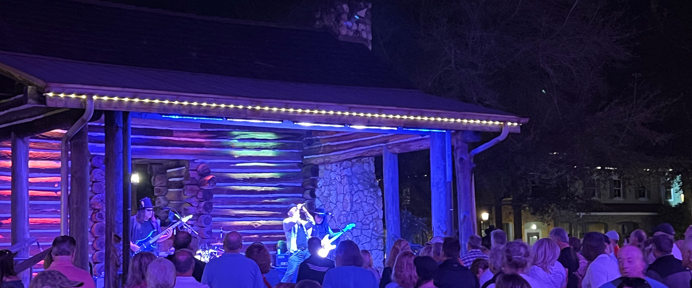 The Voodoo Gypsies - Classic rock cover band from Central Florida performing at The Villages - Brownwood Paddock Square in 2025.