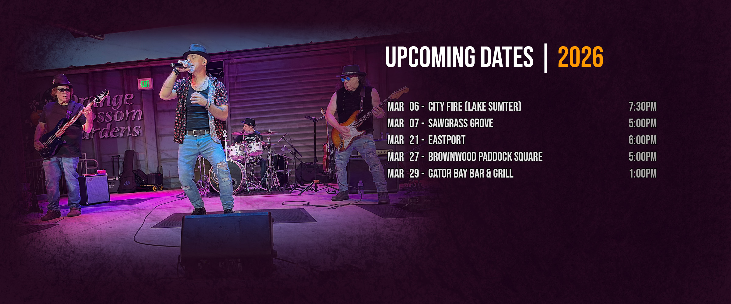 The Voodoo Gypsies - March 2026 performance schedule!