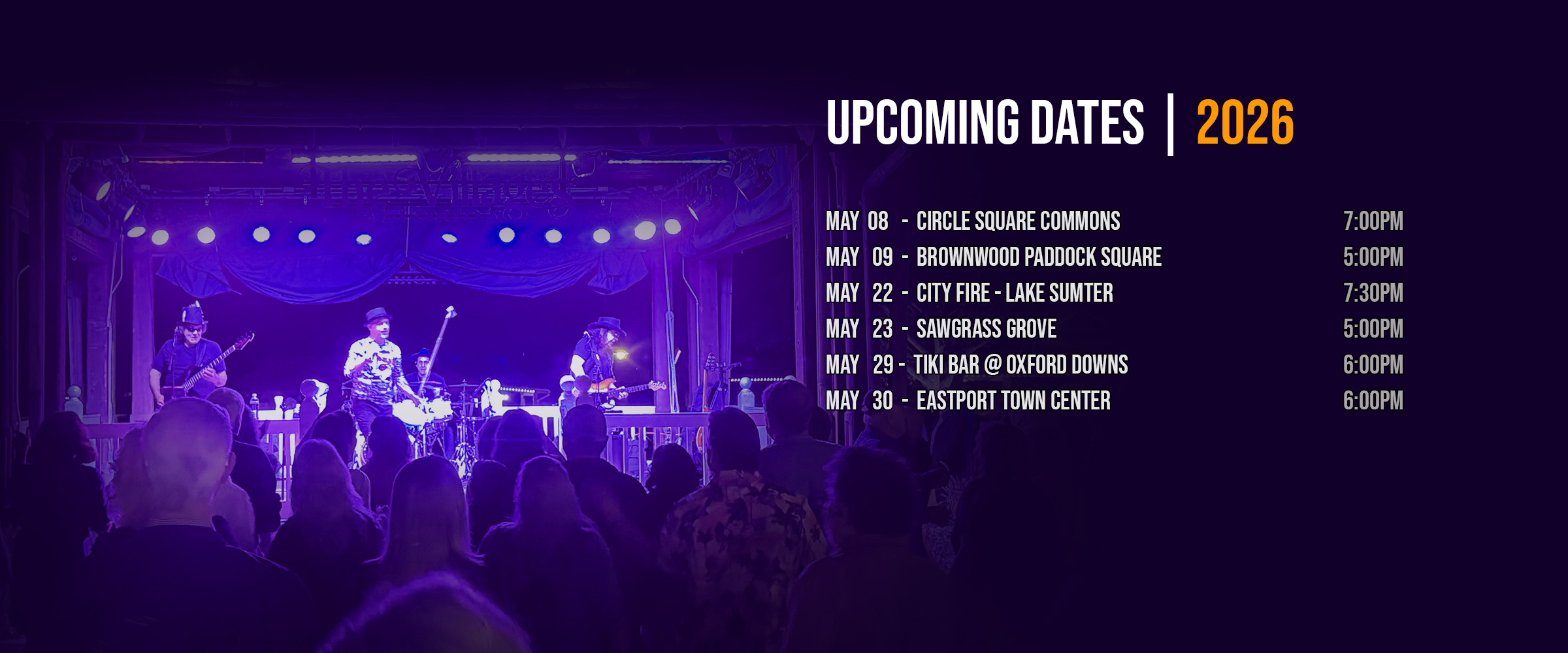 The Voodoo Gypsies - May 2026 performance schedule!