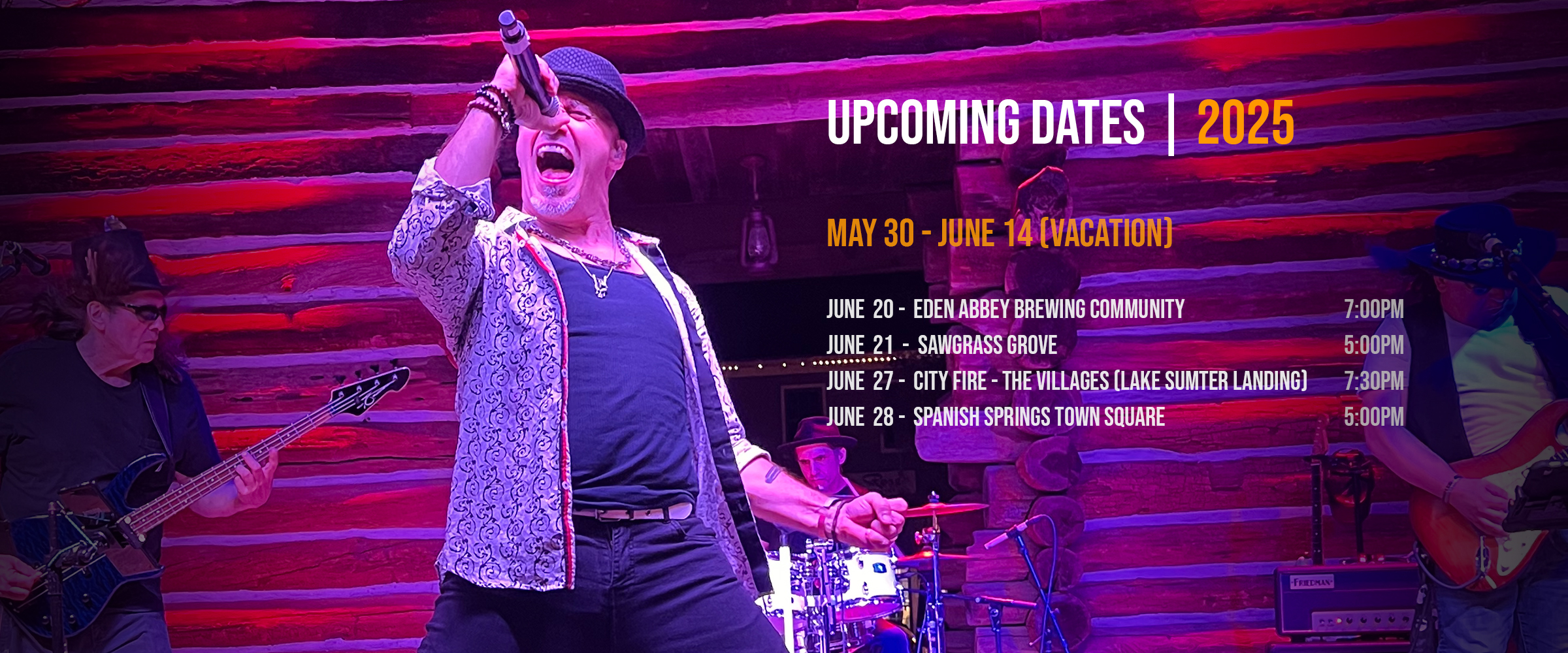The Voodoo Gypsies - June 2025 Performance Dates!