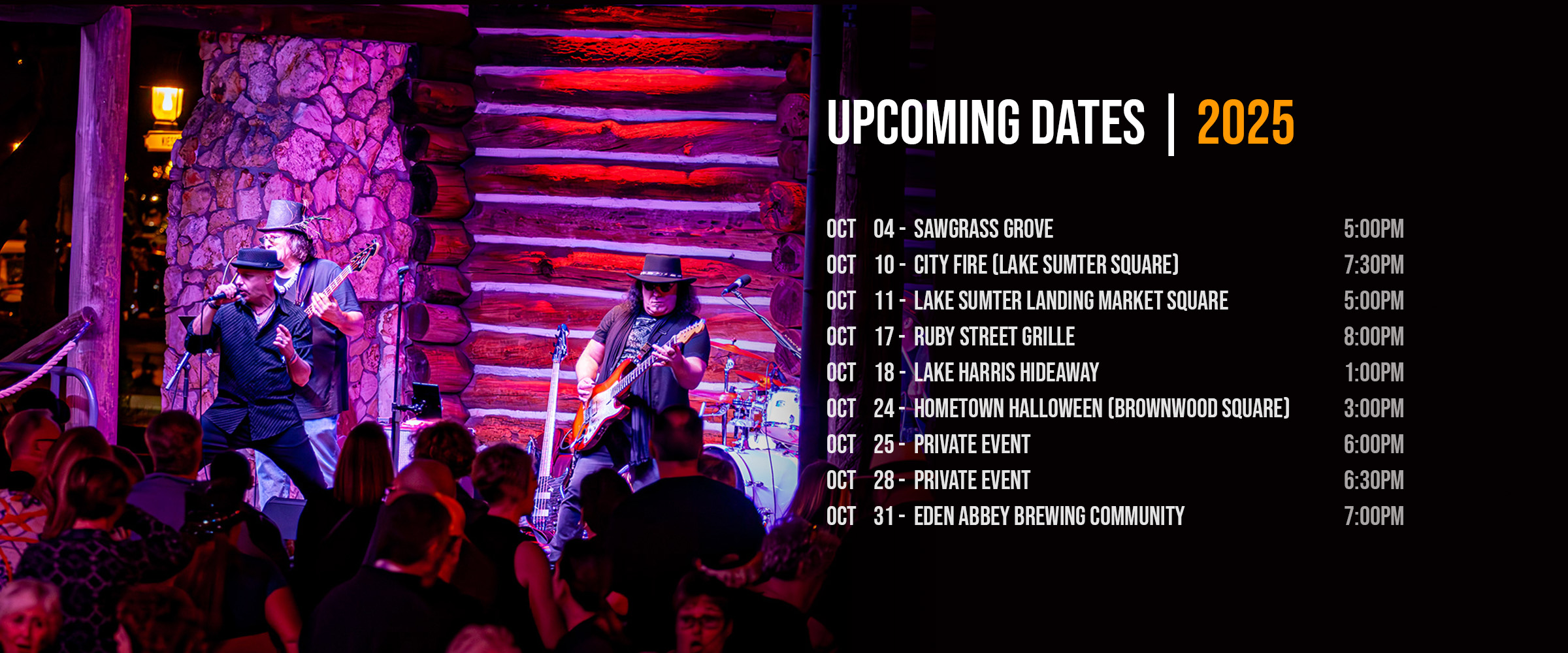 The Voodoo Gypsies - October 2025 performance schedule!