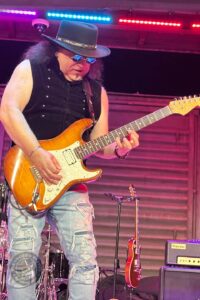 Vinny Ritoli (Guitars/Vocals) with The Voodoo Gypsies.